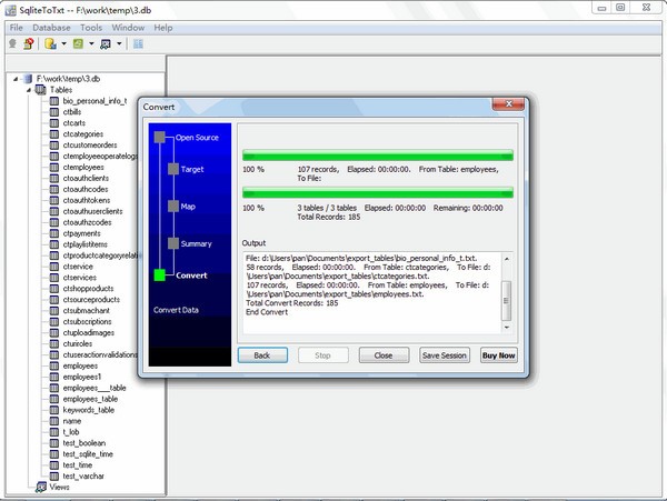 SqliteToTxt(数据库导出工具) SqliteToTxt(数据库导出工具)