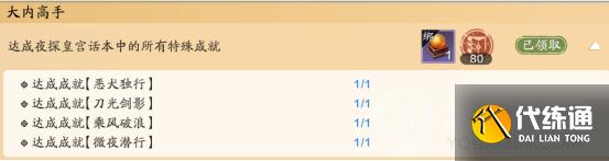 天涯明月刀手游乘风破浪成就完成方法