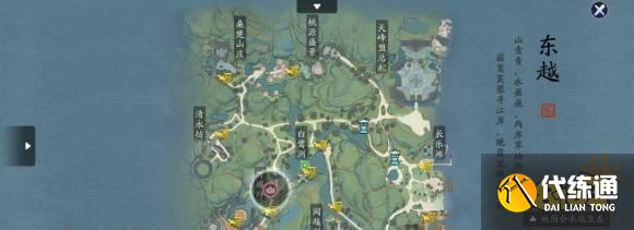 天涯明月刀手游鱼王位置大全