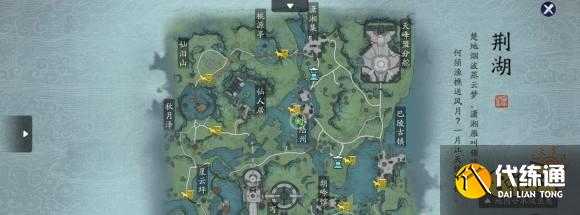 天涯明月刀手游鱼王位置大全