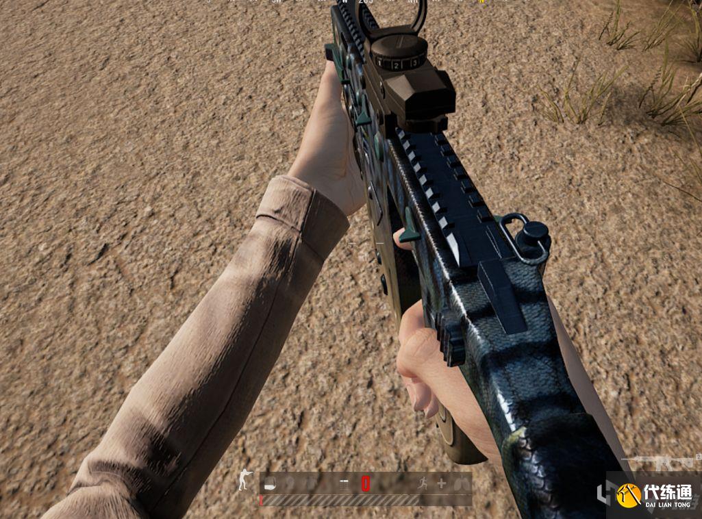 绝地求生剧变熔岩黑货箱武器皮肤测评