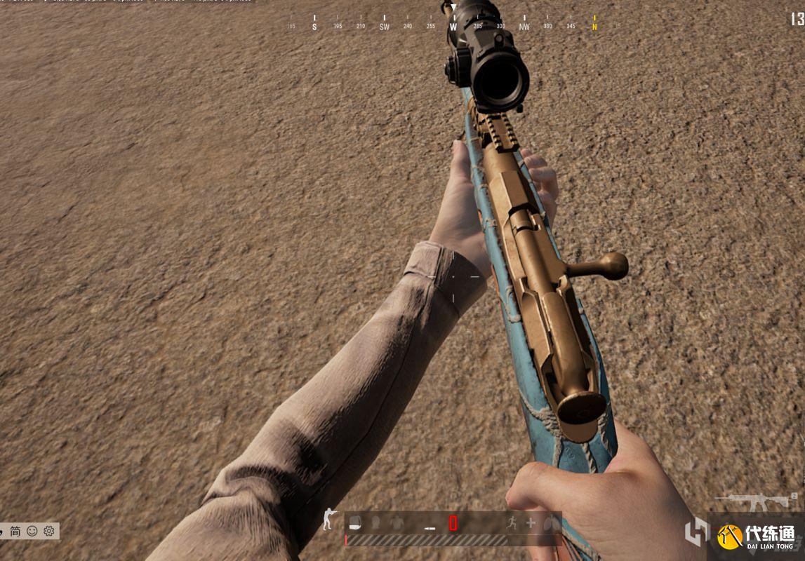 绝地求生剧变熔岩黑货箱武器皮肤测评