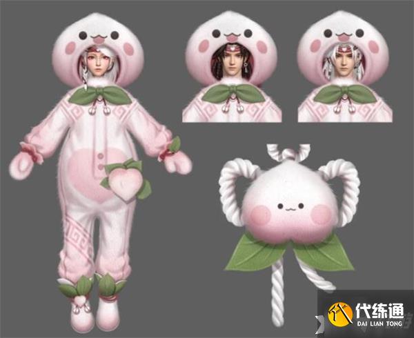 《妄想山海》蜜桃玩偶时装图鉴及获取攻略