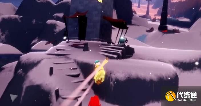 光遇梦想之村日常任务——竞速滑下斜坡完成方法