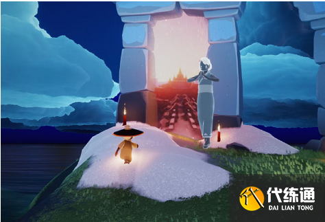 霞光城拱门冥想点位置查询_光遇霞光城冥想点攻略