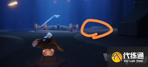 光遇散落的星光位置在哪