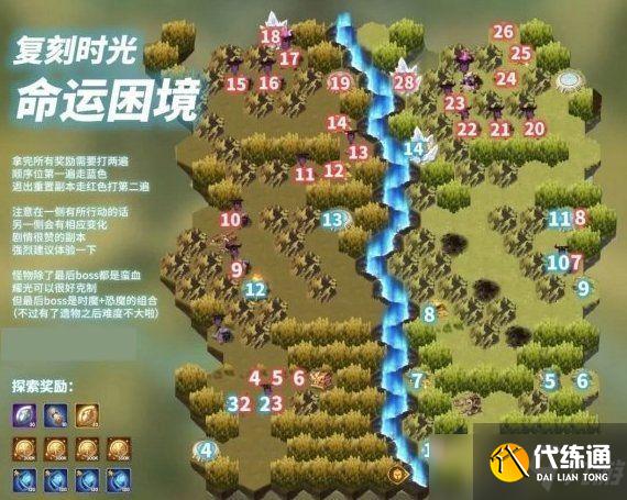 剑与远征命运困境2有什么最优走法?不要随便打怪走法更简单