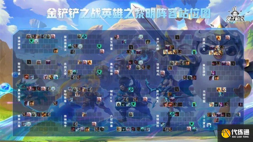 金铲铲之战英雄之黎明最强阵容