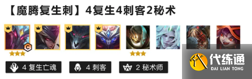 金铲铲之战刺客阵容搭配攻略_复生刺客阵容搭配