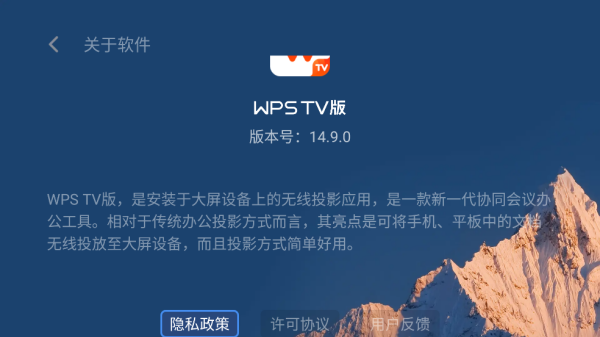 WPS TV版app