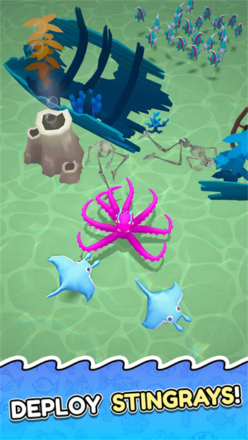 章鱼入侵进食与进化游戏最新版