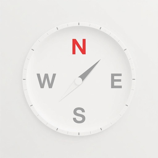 数字指南针：GPS定位经纬度海拔测量仪