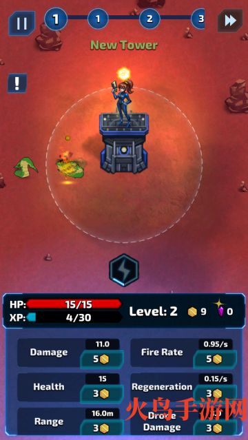 星际放置塔防游戏(Space TD)