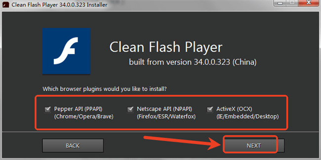 clean flash player安装教程