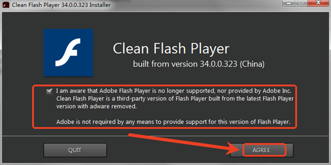 clean flash player安装教程