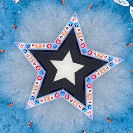 万花筒相机-蓝线挑战，波浪特效，拼接摄影