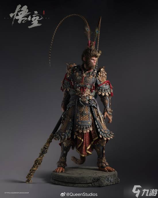 限量99体!《黑神话》大圣金甲1/1全身像:售99800元