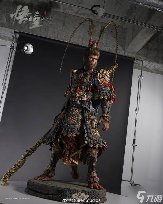 限量99体!《黑神话》大圣金甲1/1全身像:售99800元