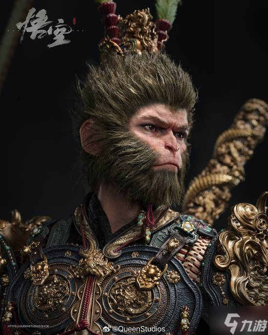 《黑神话:悟空》超帅大圣金甲1/3全身像公开!7980元带回家