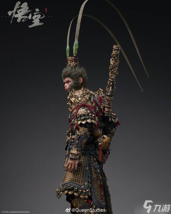 《黑神话:悟空》超帅大圣金甲1/3全身像公开!7980元带回家