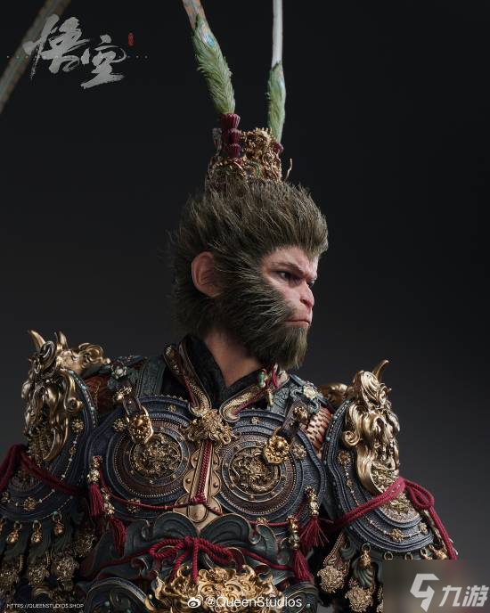 《黑神话:悟空》超帅大圣金甲1/3全身像公开!7980元带回家