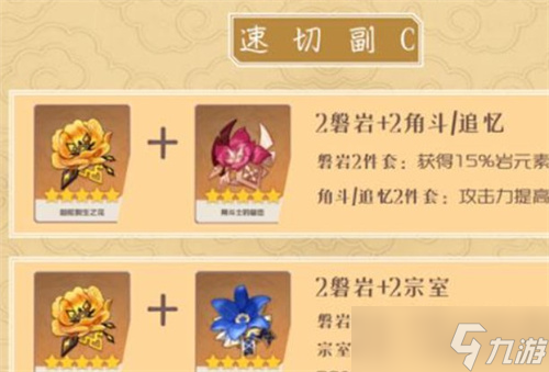 原神凝光带什么圣遗物伤害高