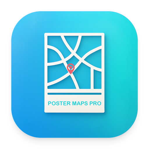 PosterMapsPro_样式地图海报
